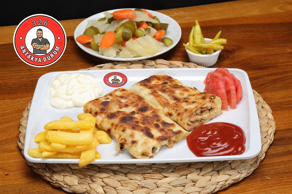 Arabi Kaşarlı Soslu Dürüm